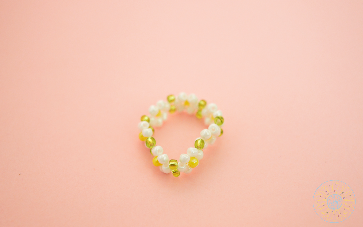 Bague fleurs personnalisable
