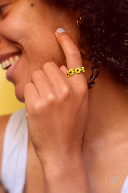 Bague Tournesol